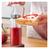 300ml 500ml Salsa de tomate de alto borosilicato Botellas vacías de salsa exprimible
