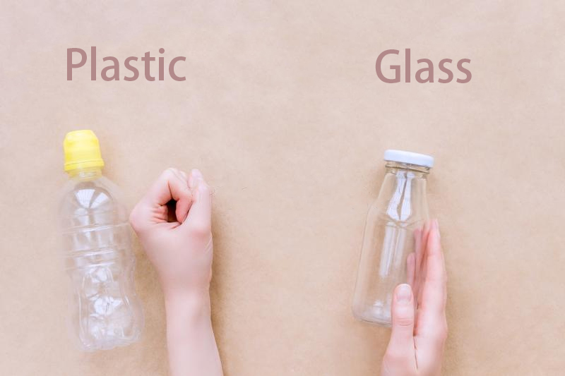 Vidrio vs plástico - cual botella es mejor
