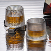 Cristalería para beber Vasos de whisky de 5 oz Vaso giratorio Vaso de cristal sin plomo